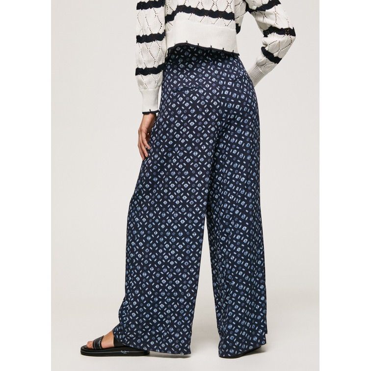 PANTALÓN ANCHO ESTAMPADO PEPE JEANS ELINA