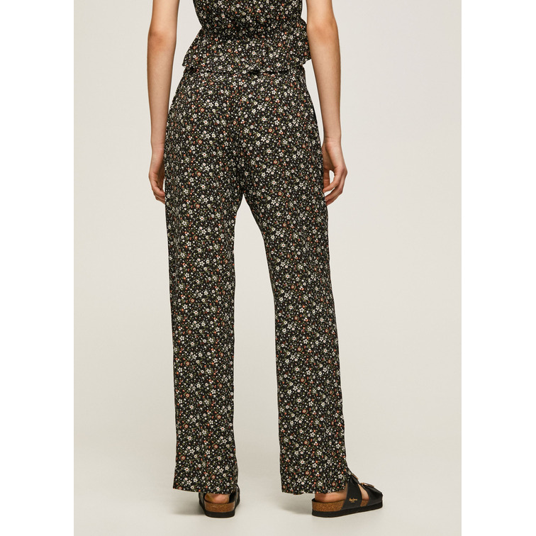 PANTALÓN RECTO ESTAMPADO FLORES MUJER PEPE JEANS PARYA