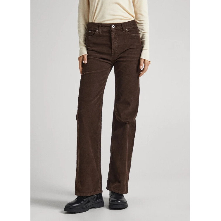 PANTALÓN DE PANA FIT ACAMPANADO MUJER PEPE JEANS WILLA