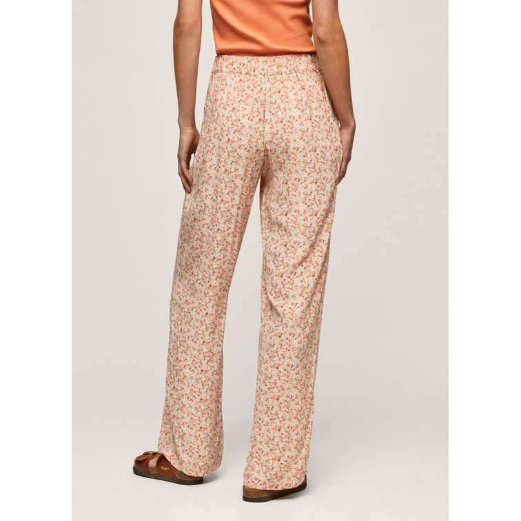 PANTALÓN RECTO ESTAMPADO FLORAL MUJER PEPE JEANS ARLETTE