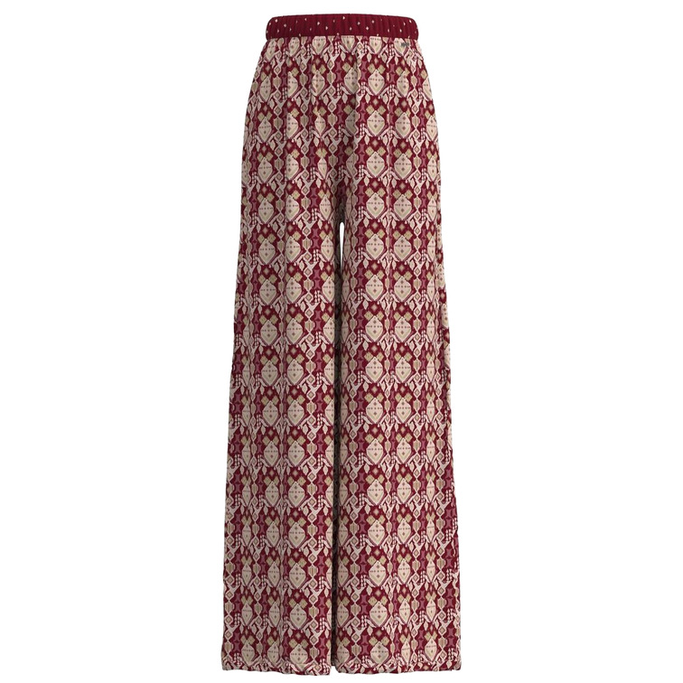 PANTALÓN ESTILO PIJAMA ORNAMENTAL MUJER PEPE JEANS GALYA