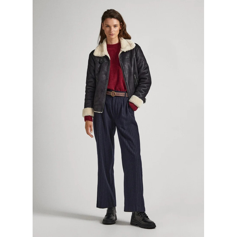 PANTALÓN RECTO RAYA DIPLOMÁTICA MUJER PEPE JEANS RENE