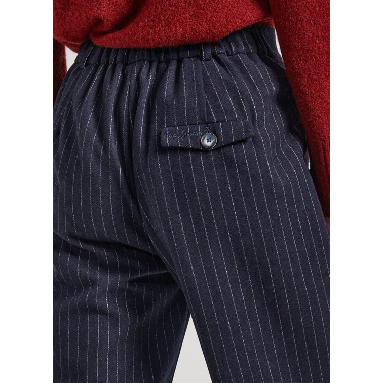 PANTALÓN RECTO RAYA DIPLOMÁTICA MUJER PEPE JEANS RENE