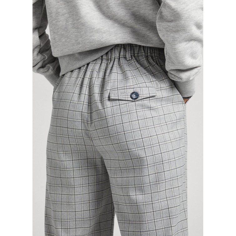 PANTALÓN RECTO A CUADROS MUJER PEPE JEANS ROMY