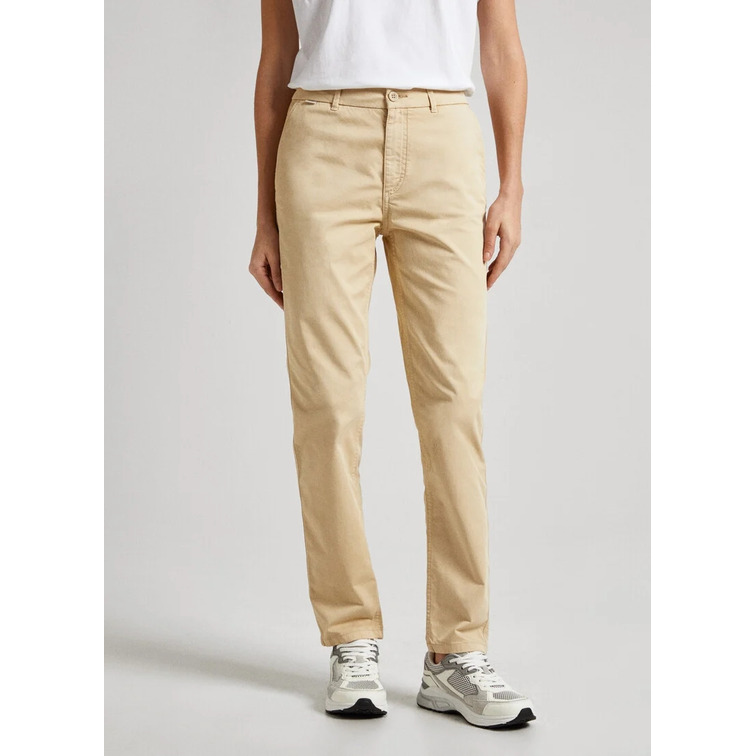PANTALÓN CHINO FIT RECTO MUJER PEPE JEANS