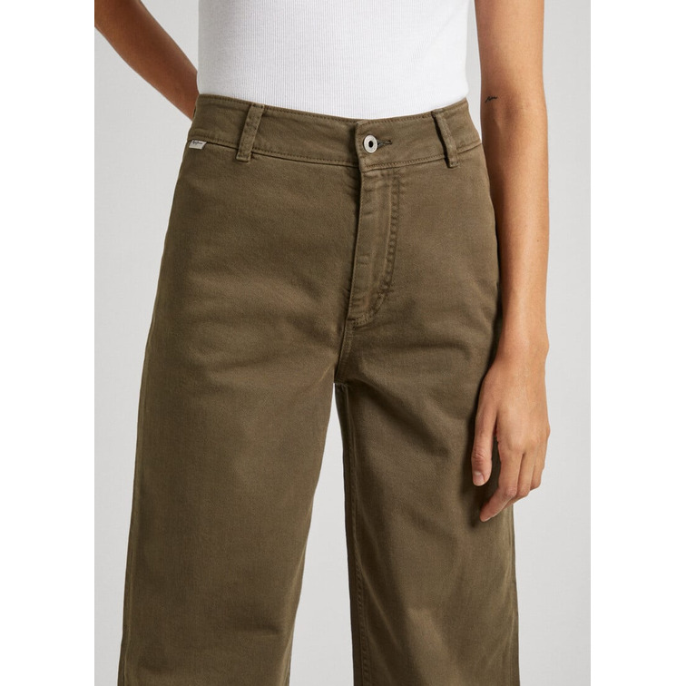 PANTALÓN CULOTTE EN ALGODÓN MUJER PEPE JEANS