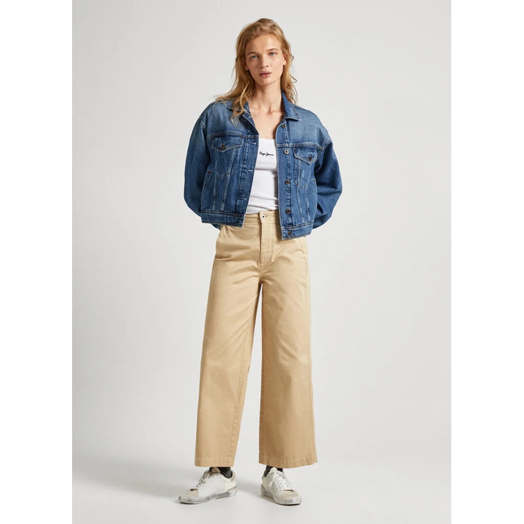 PANTALÓN CHINO FIT CULOTTE MUJER PEPE JEANS