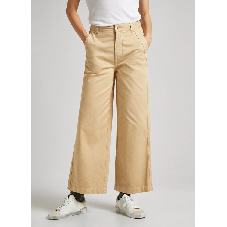 PANTALÓN CHINO FIT CULOTTE MUJER PEPE JEANS