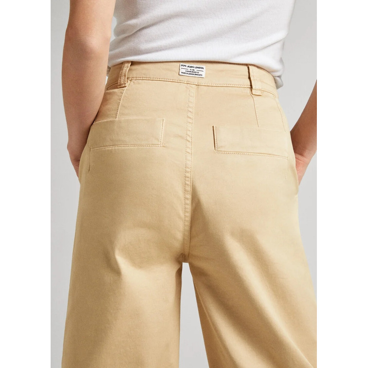 PANTALÓN CHINO FIT CULOTTE MUJER PEPE JEANS