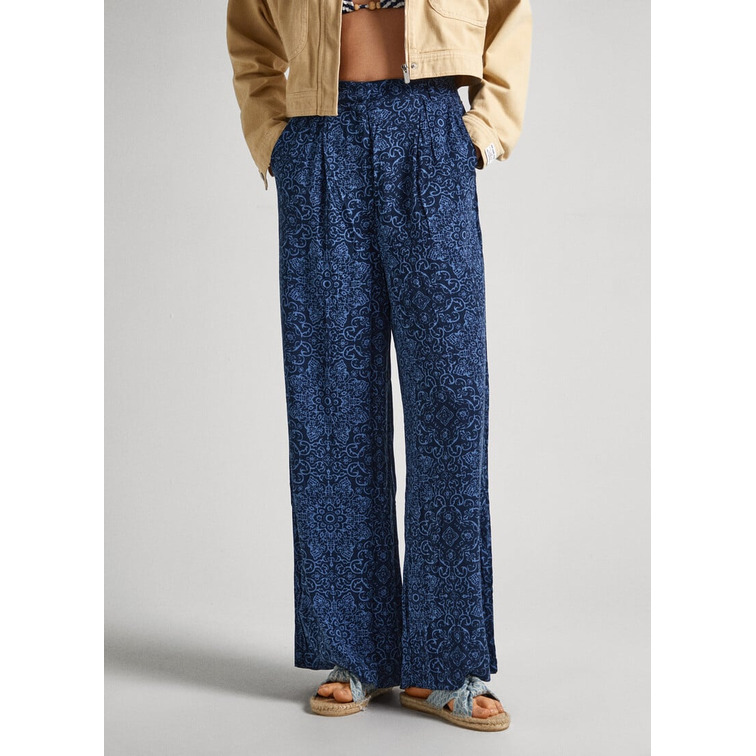 PANTALÓN PALAZZO ESTAMPADO MUJER PEPE JEANS