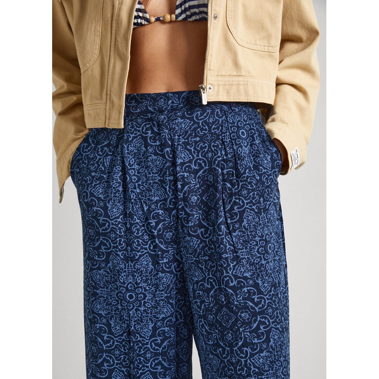 PANTALÓN PALAZZO ESTAMPADO MUJER PEPE JEANS