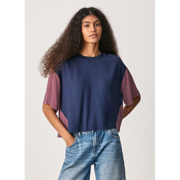 TOP ESTAMPADO MUJER PEPE JEANS JANE
