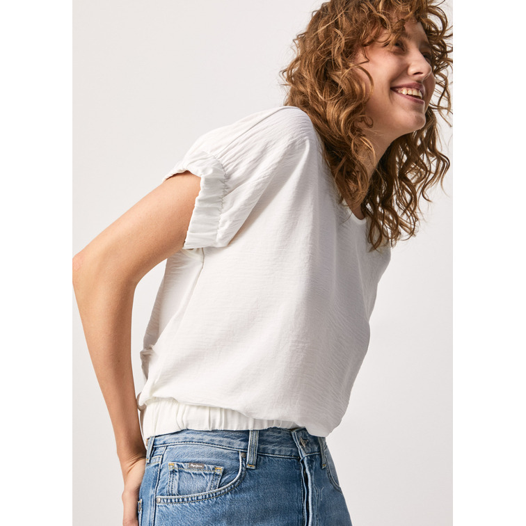 TOP CON CINTURA ELÁSTICA MUJER PEPE JEANS MARGOT