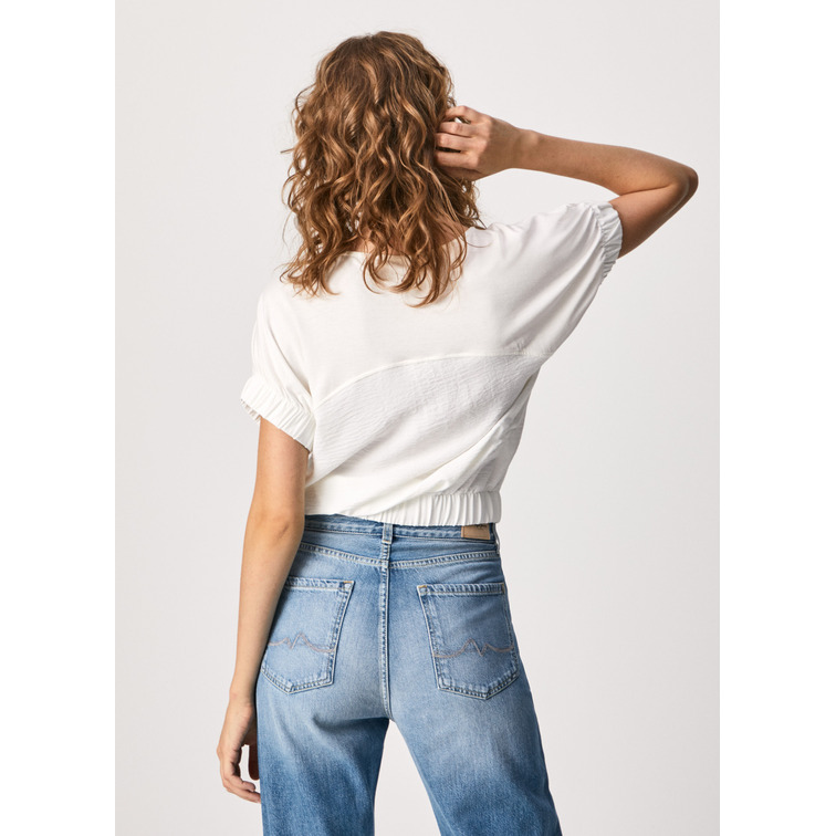 TOP CON CINTURA ELÁSTICA MUJER PEPE JEANS MARGOT