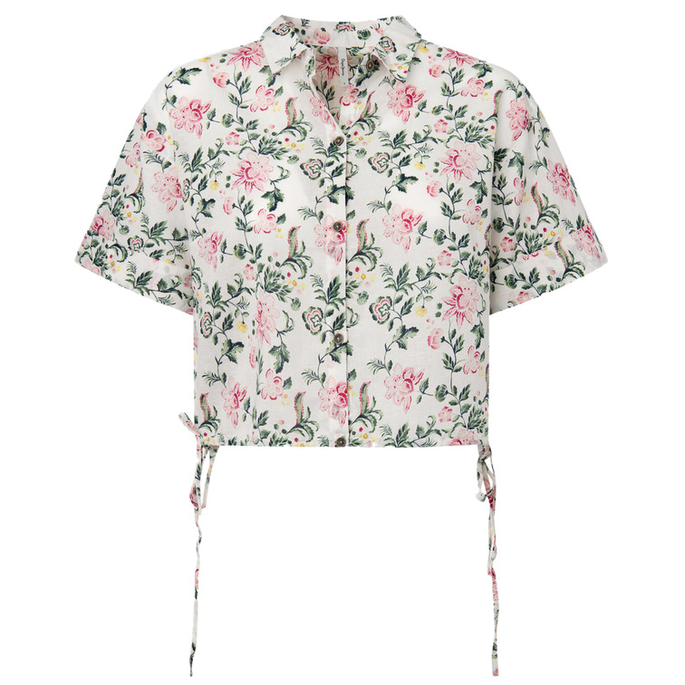 CAMISA CROP ESTAMPADO FLORAL PEPE JEANS LAVINIA
