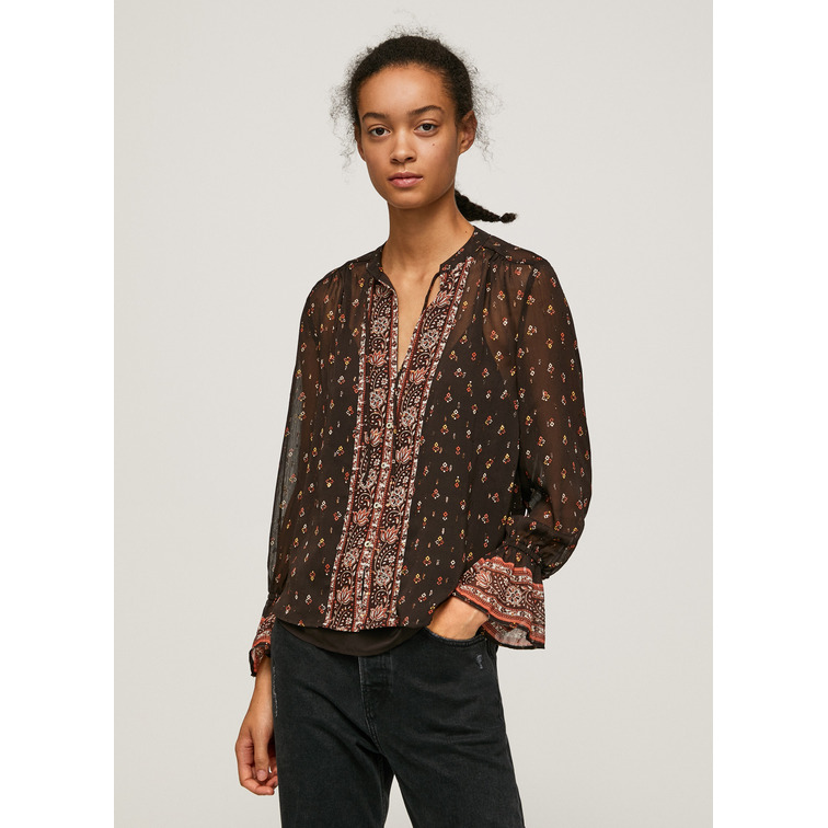 BLUSA CON TOP INTERIOR MUJER PEPE JEANS NADINE