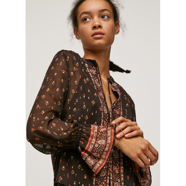 BLUSA CON TOP INTERIOR MUJER PEPE JEANS NADINE