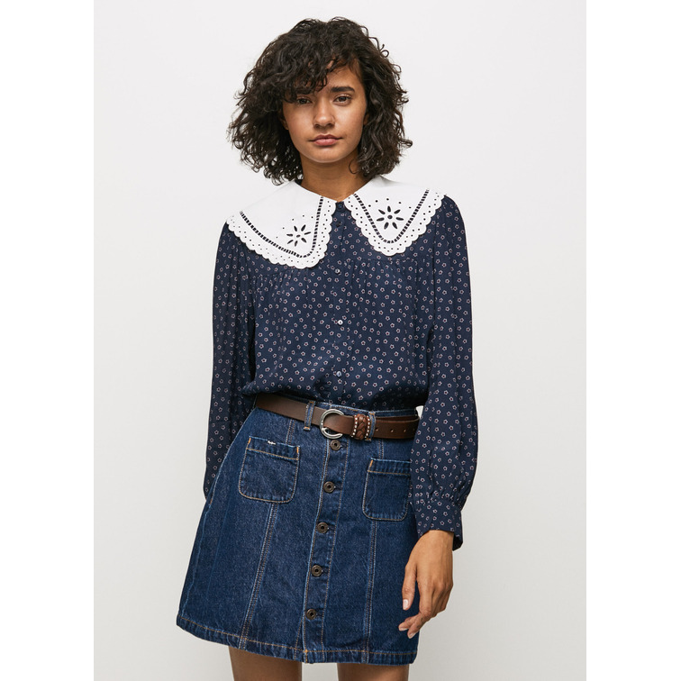 BLUSA ESTAMPADO FLORES MUJER PEPE JEANS NICOLE
