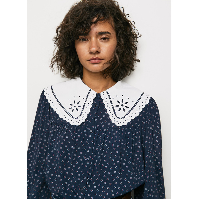 BLUSA ESTAMPADO FLORES MUJER PEPE JEANS NICOLE