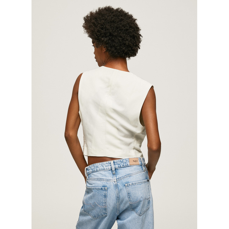 CHALECO TEJIDO COMBINADO MUJER PEPE JEANS ADITI