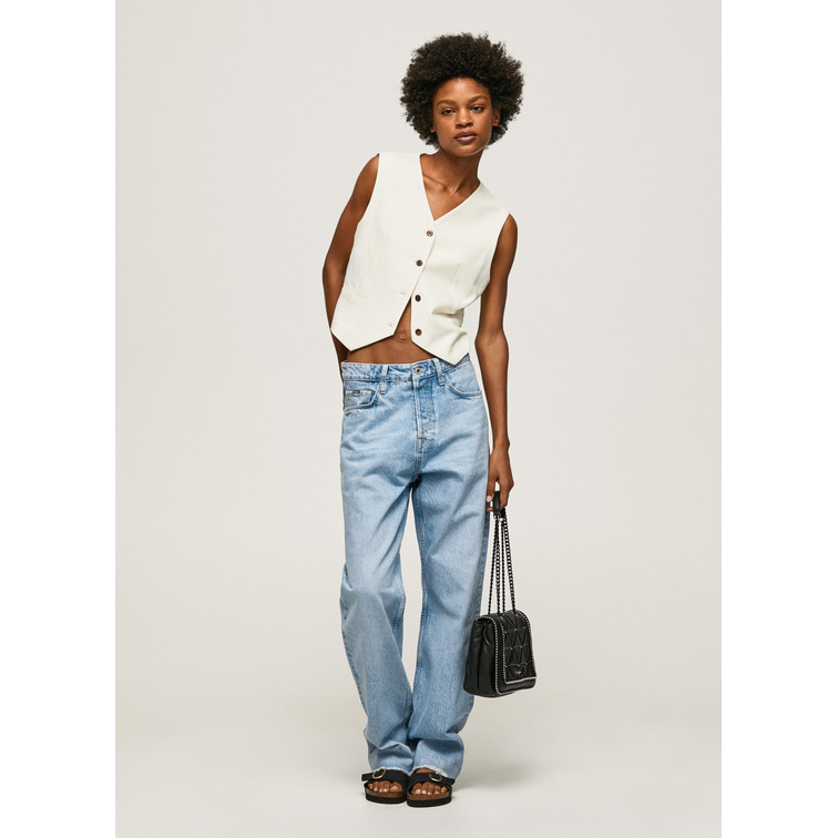 CHALECO TEJIDO COMBINADO MUJER PEPE JEANS ADITI