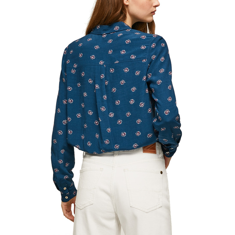 CAMISA MANGA LARGA FLORES MUJER PEPE JEANS BILLIE