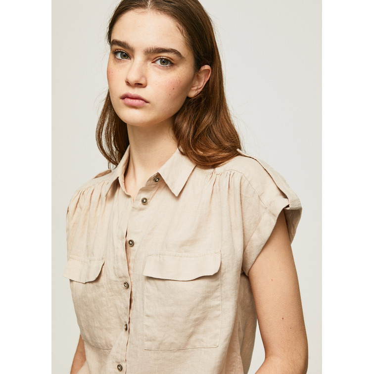 CAMISA UTILITY MANGA CORTA MUJER PEPE JEANS BRENDA