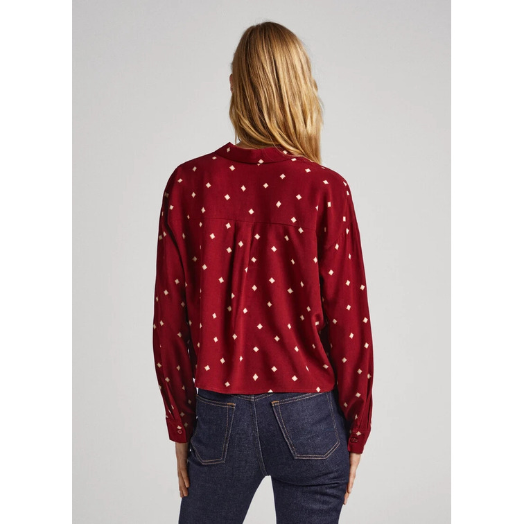 CAMISA ESTAMPADO PUNTOS MUJER PEPE JEANS GABESA