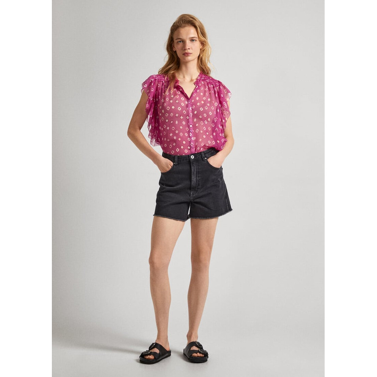BLUSA CHIFÓN SEMITRANSPARENTE MUJER PEPE JEANS