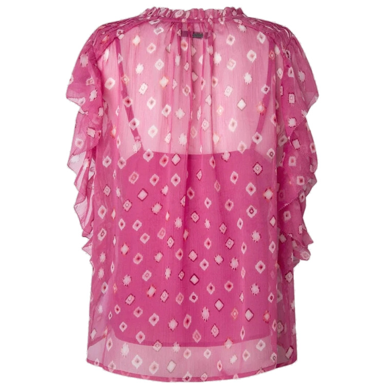 BLUSA CHIFÓN SEMITRANSPARENTE MUJER PEPE JEANS