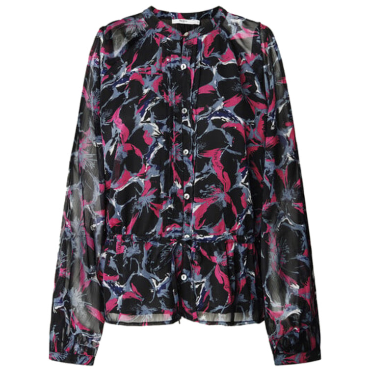 BLUSA TEJIDO CHIFÓN MUJER PEPE JEANS ESTAMPADO FLORAL