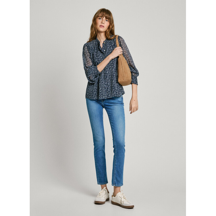 BLUSA FLUIDA MUJER PEPE JEANS ESTAMPADO FLORAL
