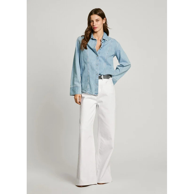 CAMISA VAQUERA MUJER PEPE JEANS FIT SLIM