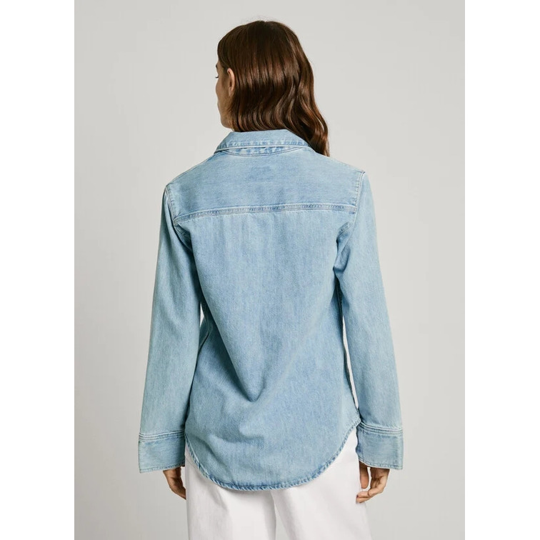 CAMISA VAQUERA MUJER PEPE JEANS FIT SLIM
