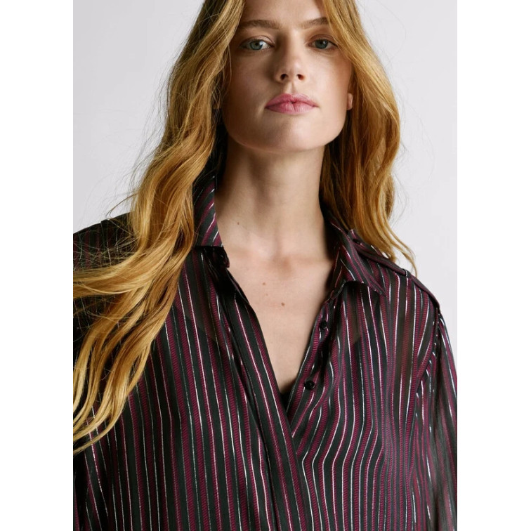 CAMISA FLUIDA MUJER PEPE JEANS A RAYAS