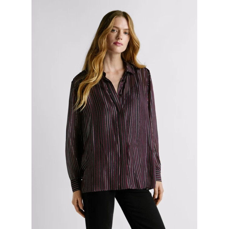 CAMISA FLUIDA MUJER PEPE JEANS A RAYAS