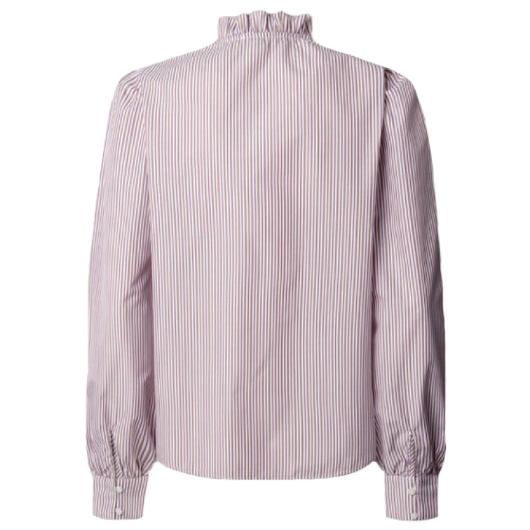 BLUSA POPELÍN MUJER PEPE JEANS CON VOLANTES