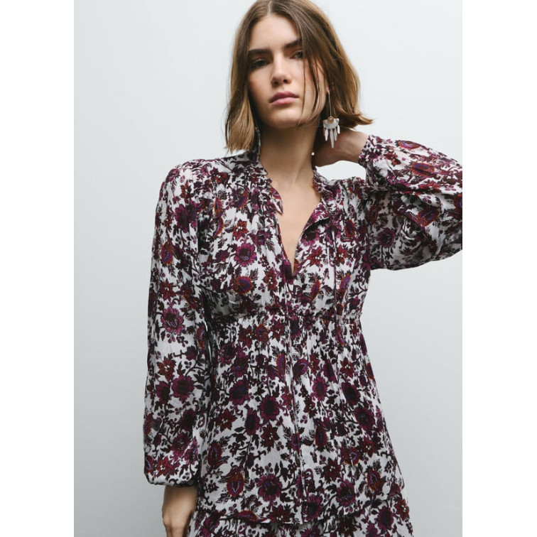 BLUSA FLUIDA MUJER PEPE JEANS ESTAMPADO FLORAL