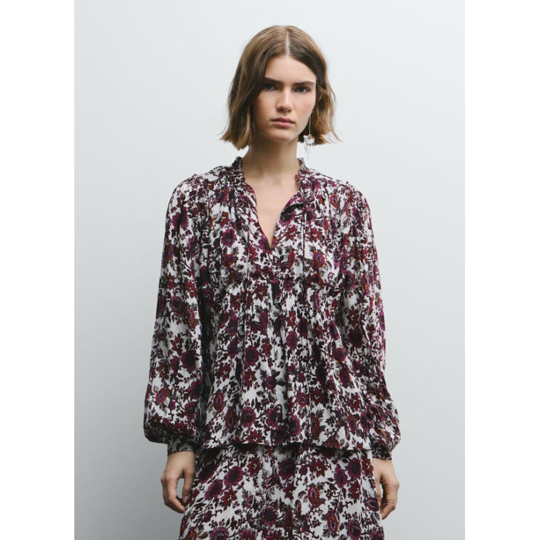 BLUSA FLUIDA MUJER PEPE JEANS ESTAMPADO FLORAL