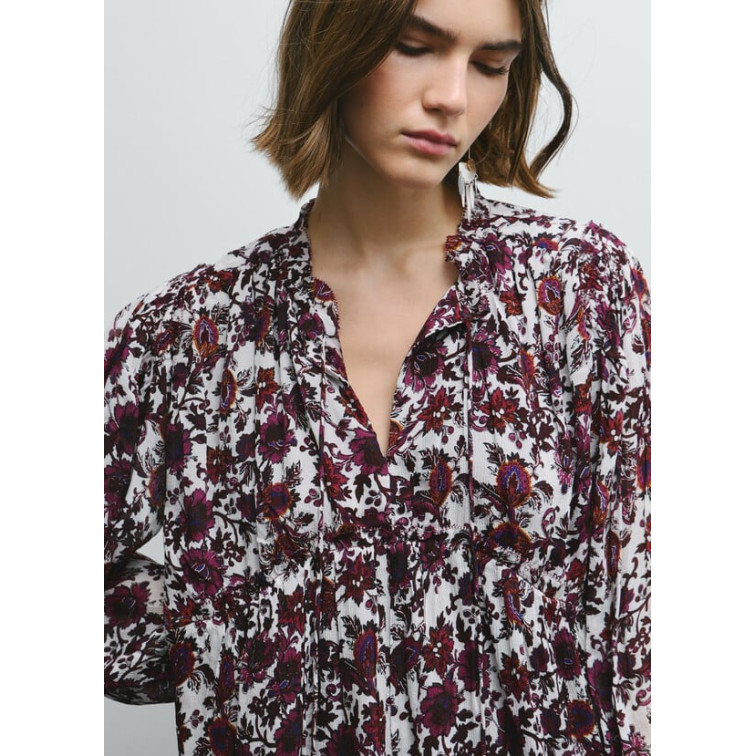 BLUSA FLUIDA MUJER PEPE JEANS ESTAMPADO FLORAL