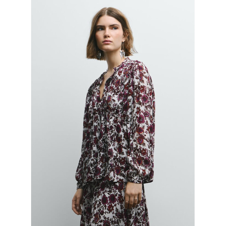 BLUSA FLUIDA MUJER PEPE JEANS ESTAMPADO FLORAL