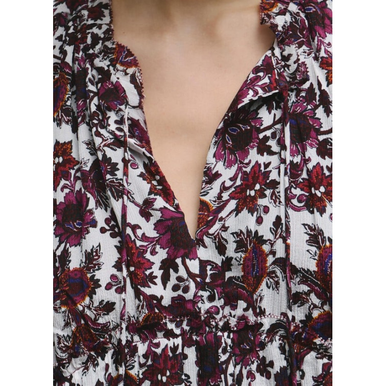 BLUSA FLUIDA MUJER PEPE JEANS ESTAMPADO FLORAL