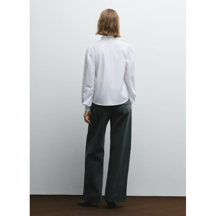 BLUSA POPELÍN MUJER PEPE JEANS CON VOLANTES