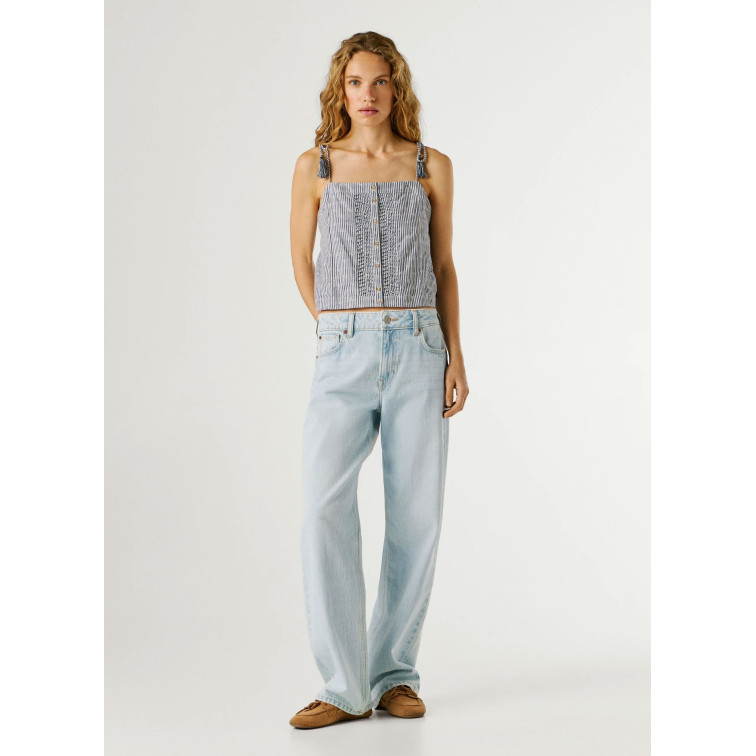 TOP TIRANTES MUJER PEPE JEANS DE RAYAS