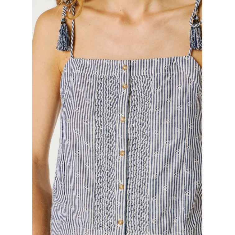 TOP TIRANTES MUJER PEPE JEANS DE RAYAS