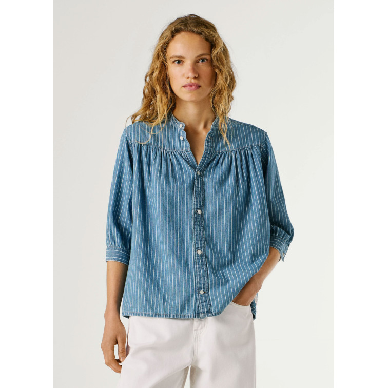 CAMISA MUJER  PEPE JEANS LIVIA STRIPED