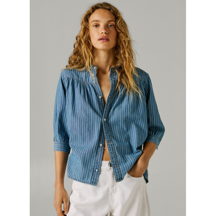 CAMISA MUJER  PEPE JEANS LIVIA STRIPED
