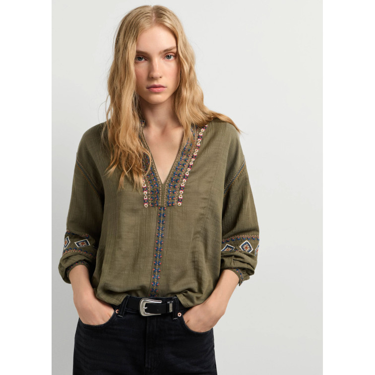 CAMISA MUJER  PEPE JEANS HESTER SHIRT