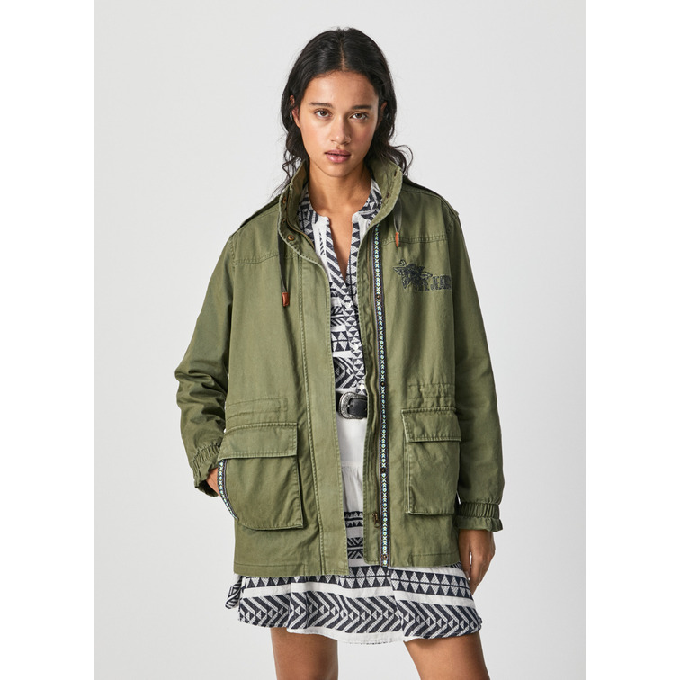 CHAQUETA MILITAR MUJER PEPE JEANS FILIPA - Korner