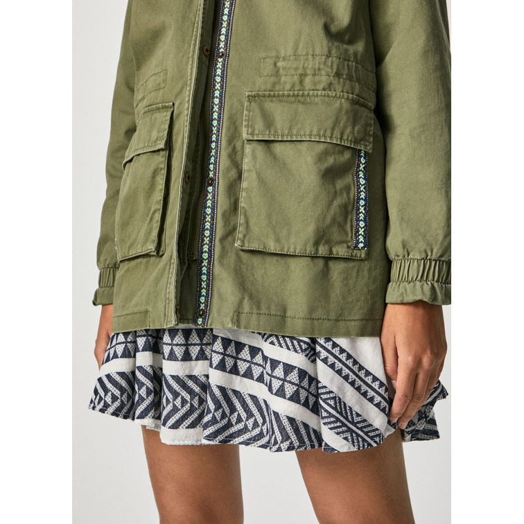 CHAQUETA MILITAR MUJER PEPE JEANS FILIPA